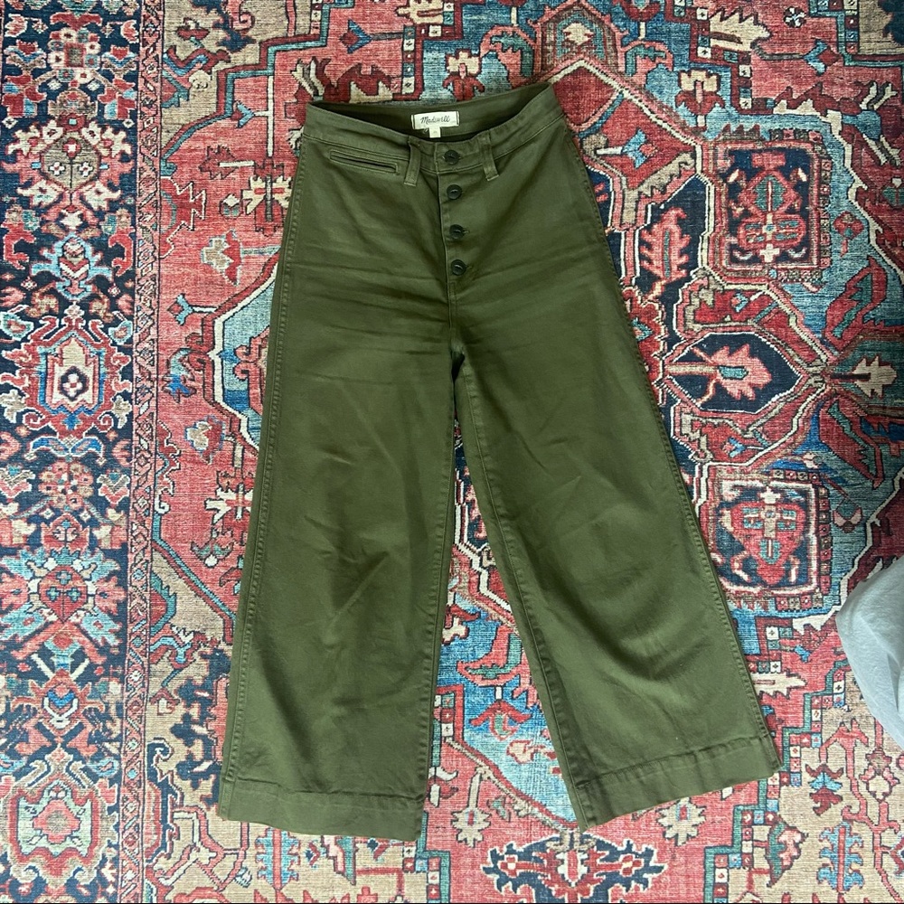 Madewell wide-leg crop